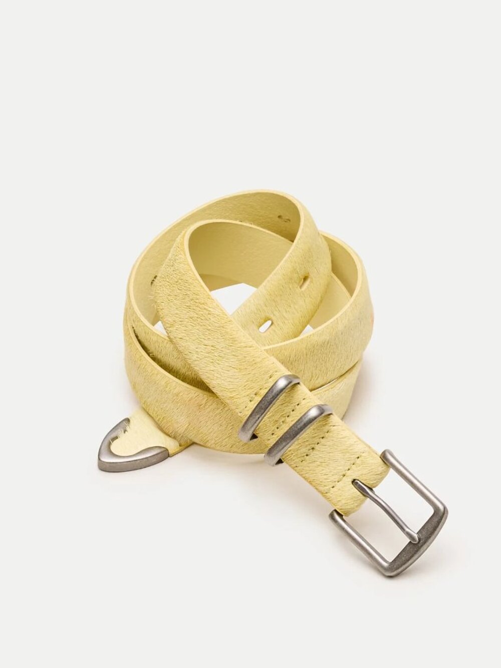 Eckhaus Latta x J.Crew calf hair belt